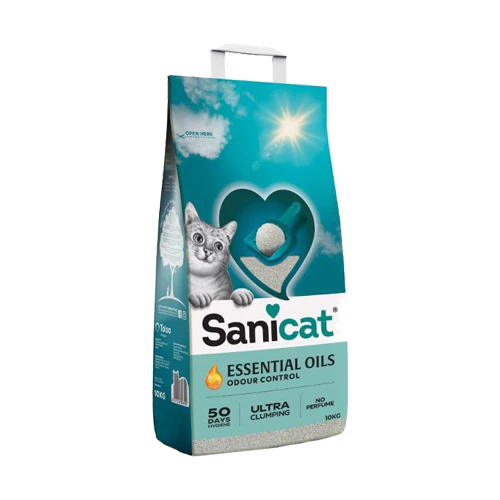 Sanicat Pure Essential Oils Fragrance Free Kattenbakvulling