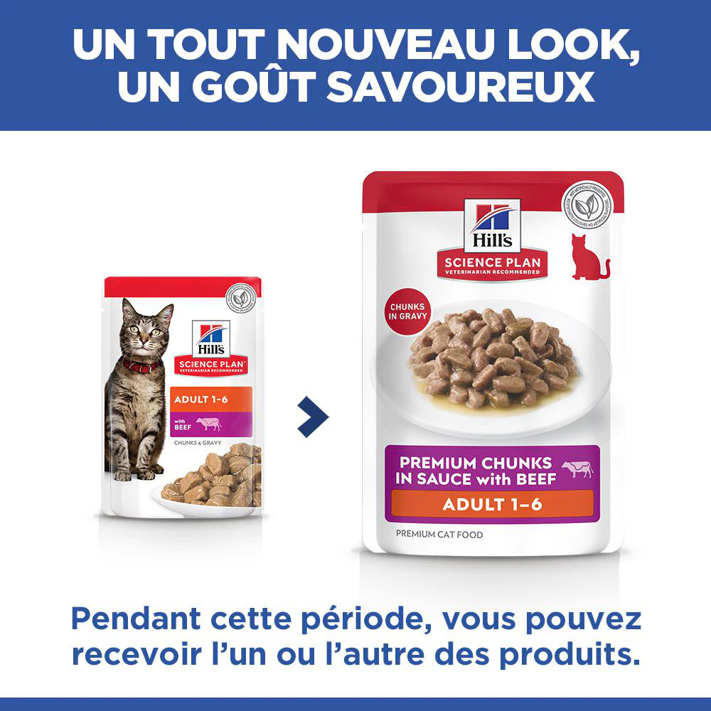 Hill's Science Plan Adult - Bœuf - Sachet