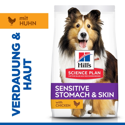 Hill's - Adult Sensitive Stomach & Skin | Hunde | Medpets.de