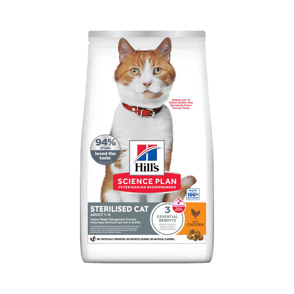 Hill's Science Plan Sterilised Cat - Adult - Kip
