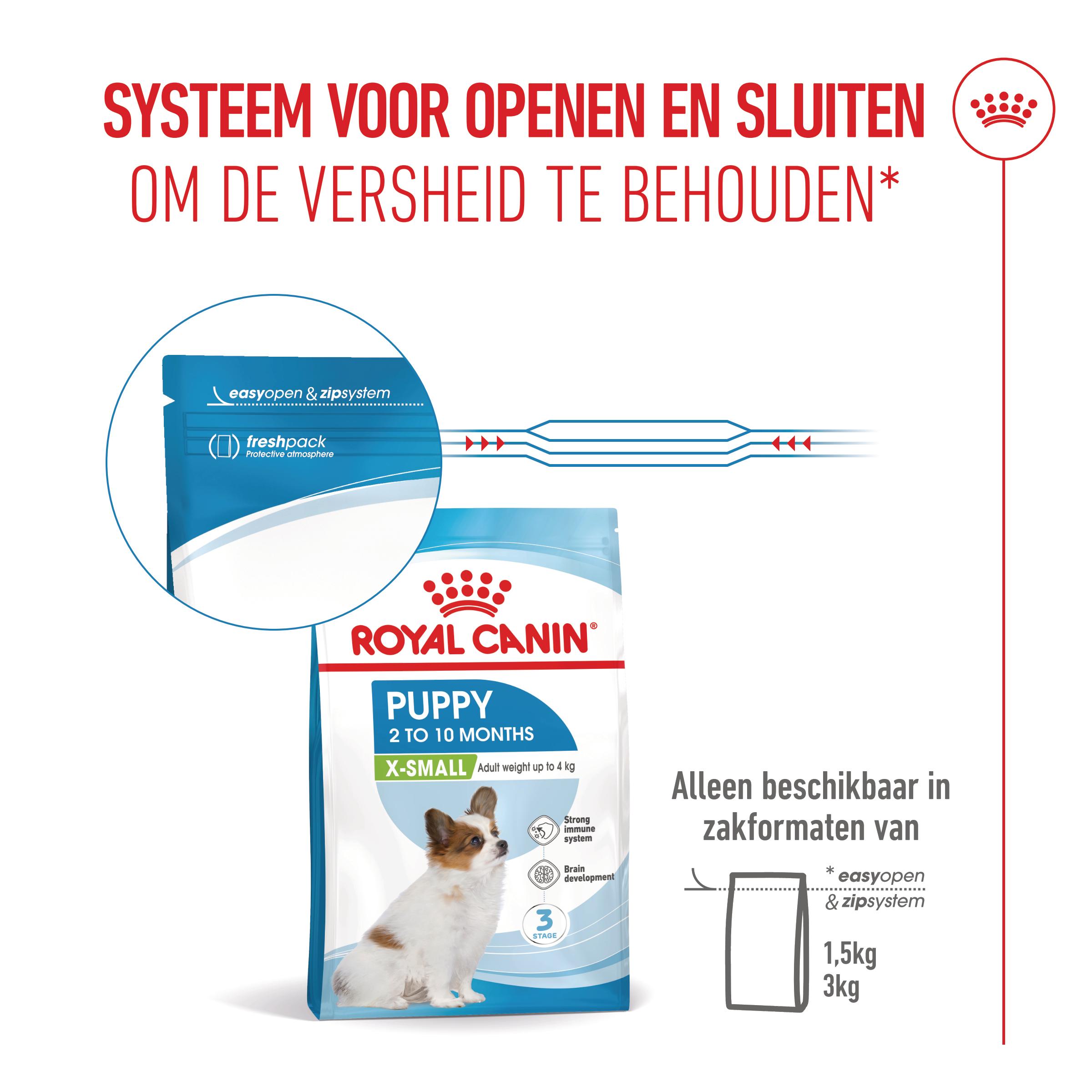 Royal Canin Mini Puppy Hondenvoer | Dubbelpak | 2 x 12 x 85 g | Natvoer voor kleine puppy's | Tot 10e levensmaand | Fijne stukjes in saus | Zachte textuur voor de melktanden