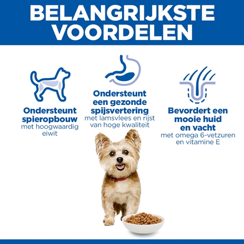 Hill's Science Plan Small & Mini - Adult - Lam en Rijst