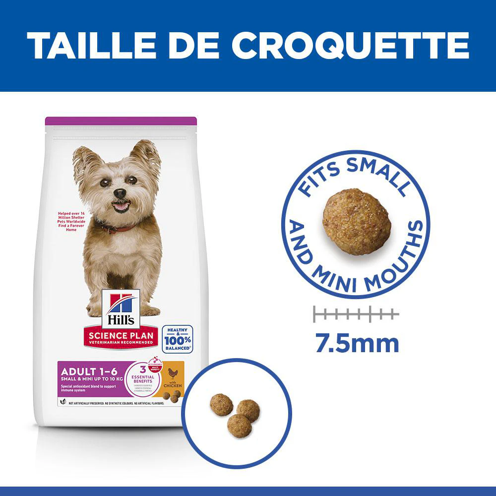 Hill's Science Plan Small & Mini - Adult - Poulet