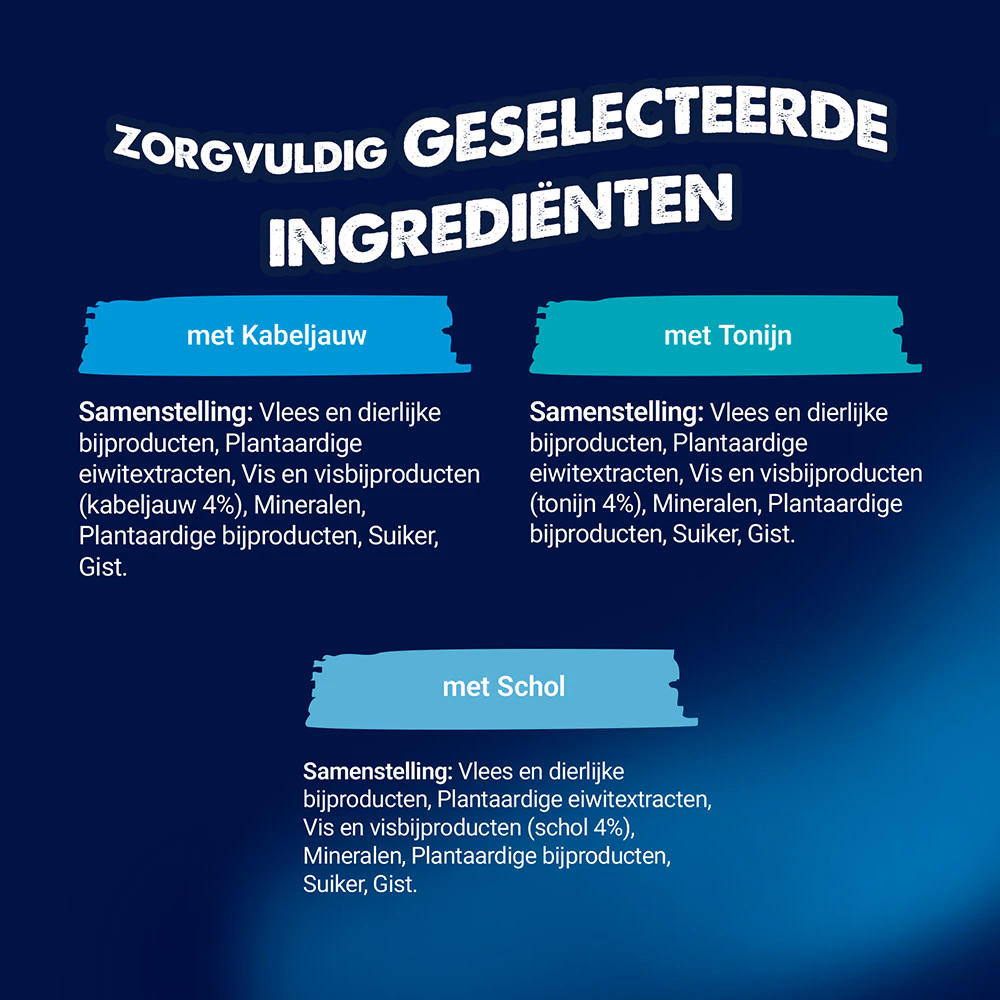 Felix Soup Vis Selectie -  6 x 48 gram