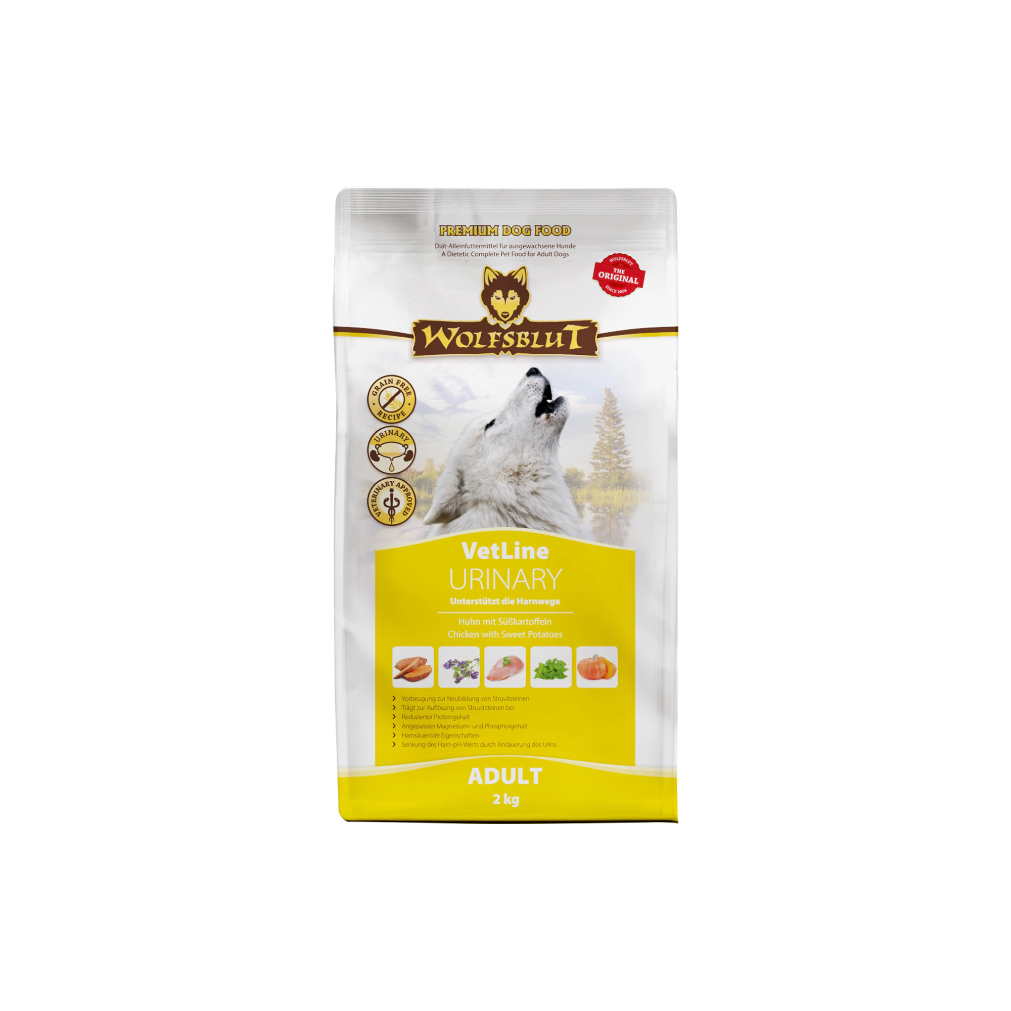 Wolfsblut VetLine Urinary - Hondenvoer - 2 kg