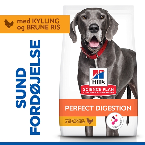 Hill's Science Plan Adult Perfect Digestion Large Breed Hundefoder