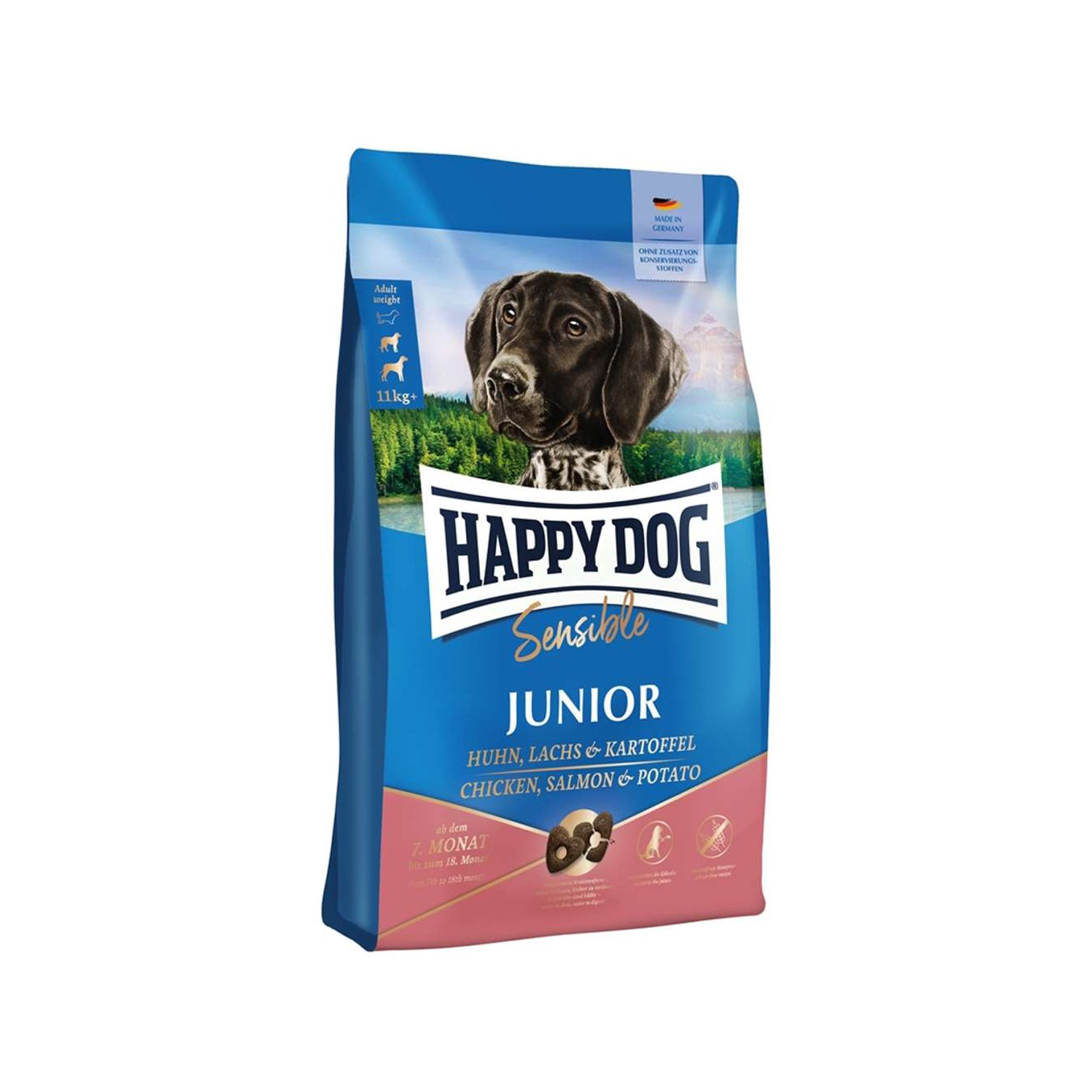 Happy Dog Sensible Junior - Lachs & Kartoffel - 1 kg