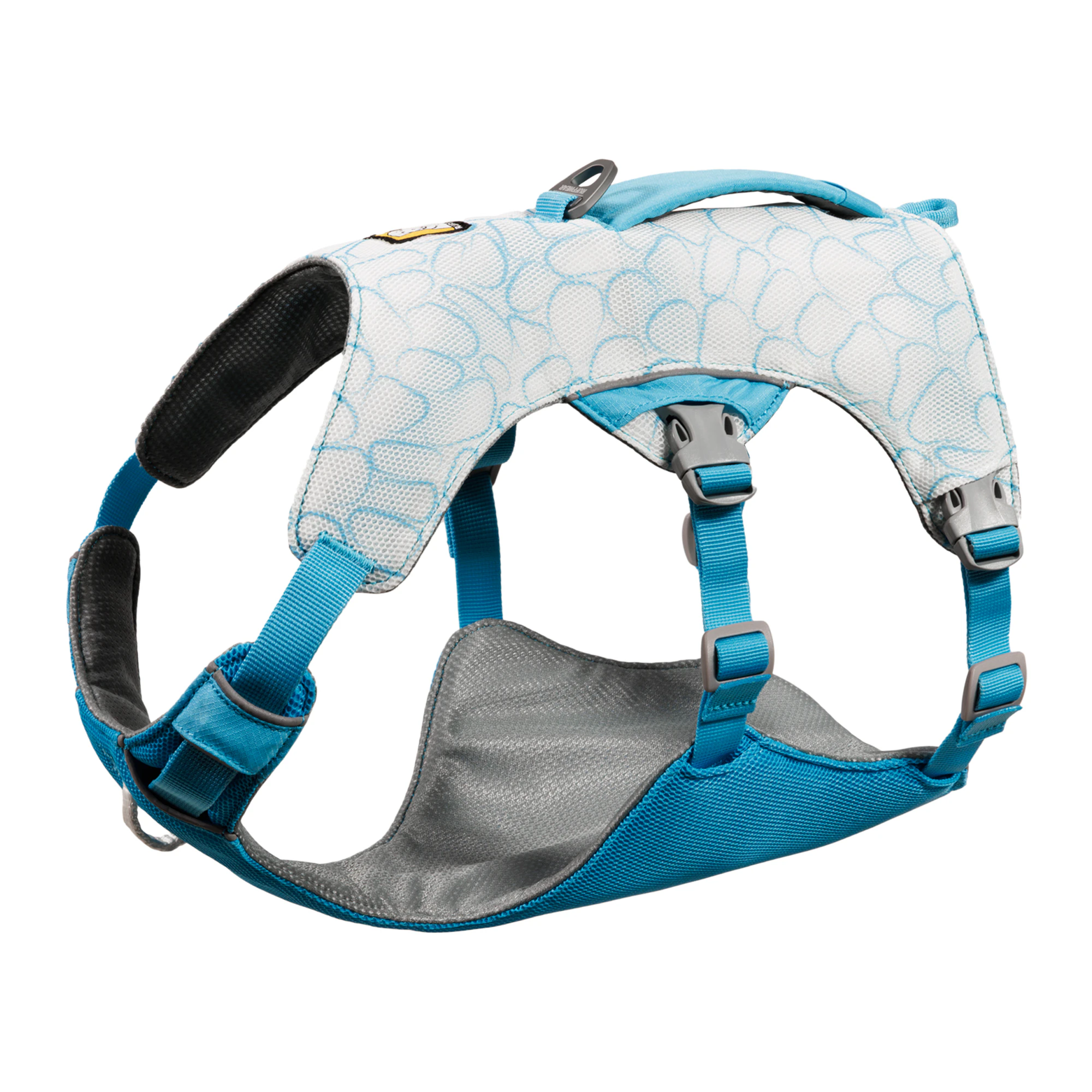 Ruffwear Swamp Cooler Harness - Biolumin Blue - XXS