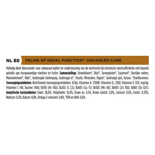 Purina Pro Plan VD NF Renal Function - Kat - 1,5 kg