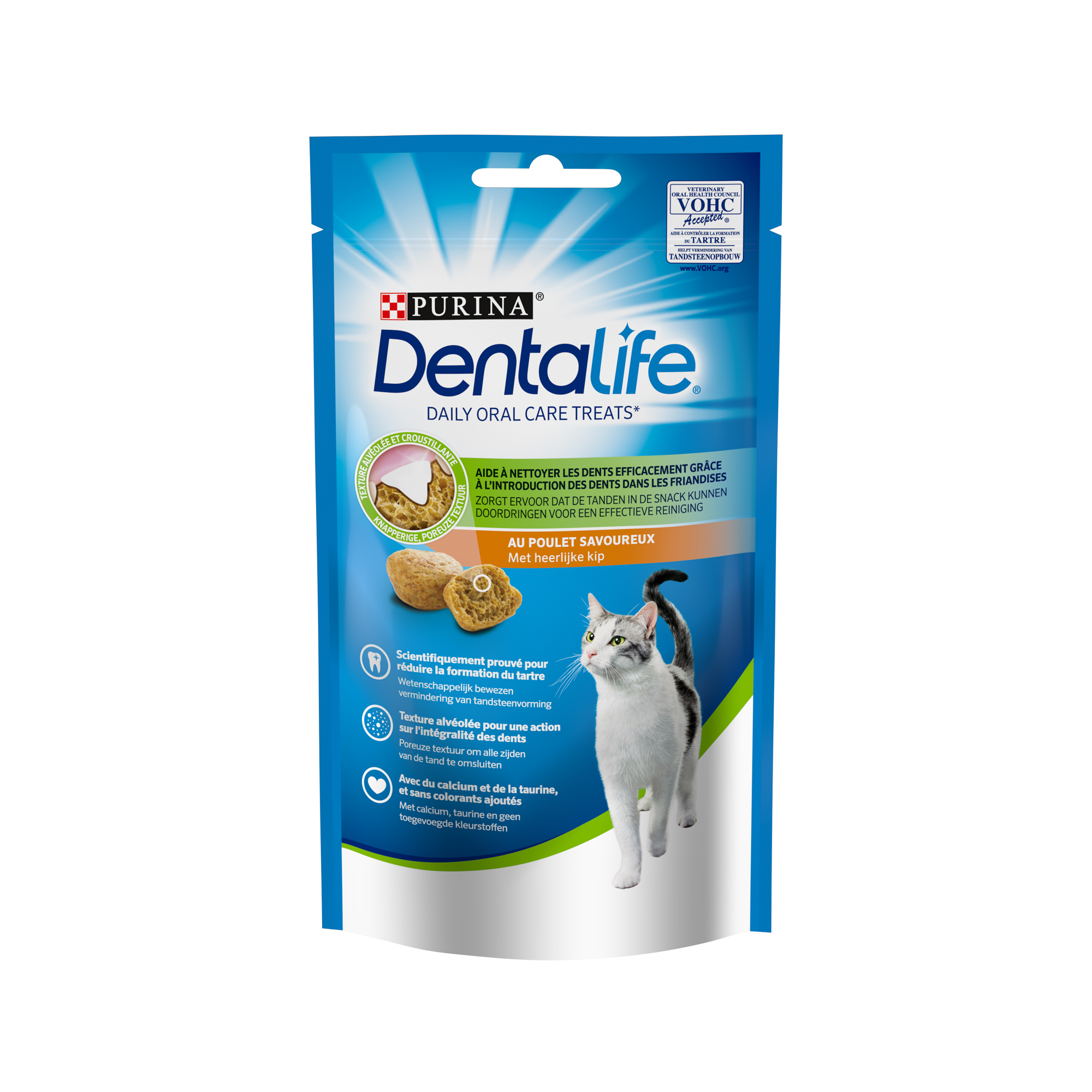 DentaLife Friandises pour Soin Oral au Poulet Pour Chat