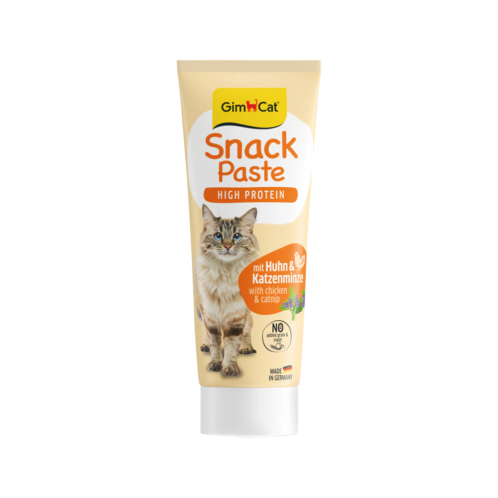 GimCat High Protein Snackpasta - Kip & Kattenkruid - 75 g