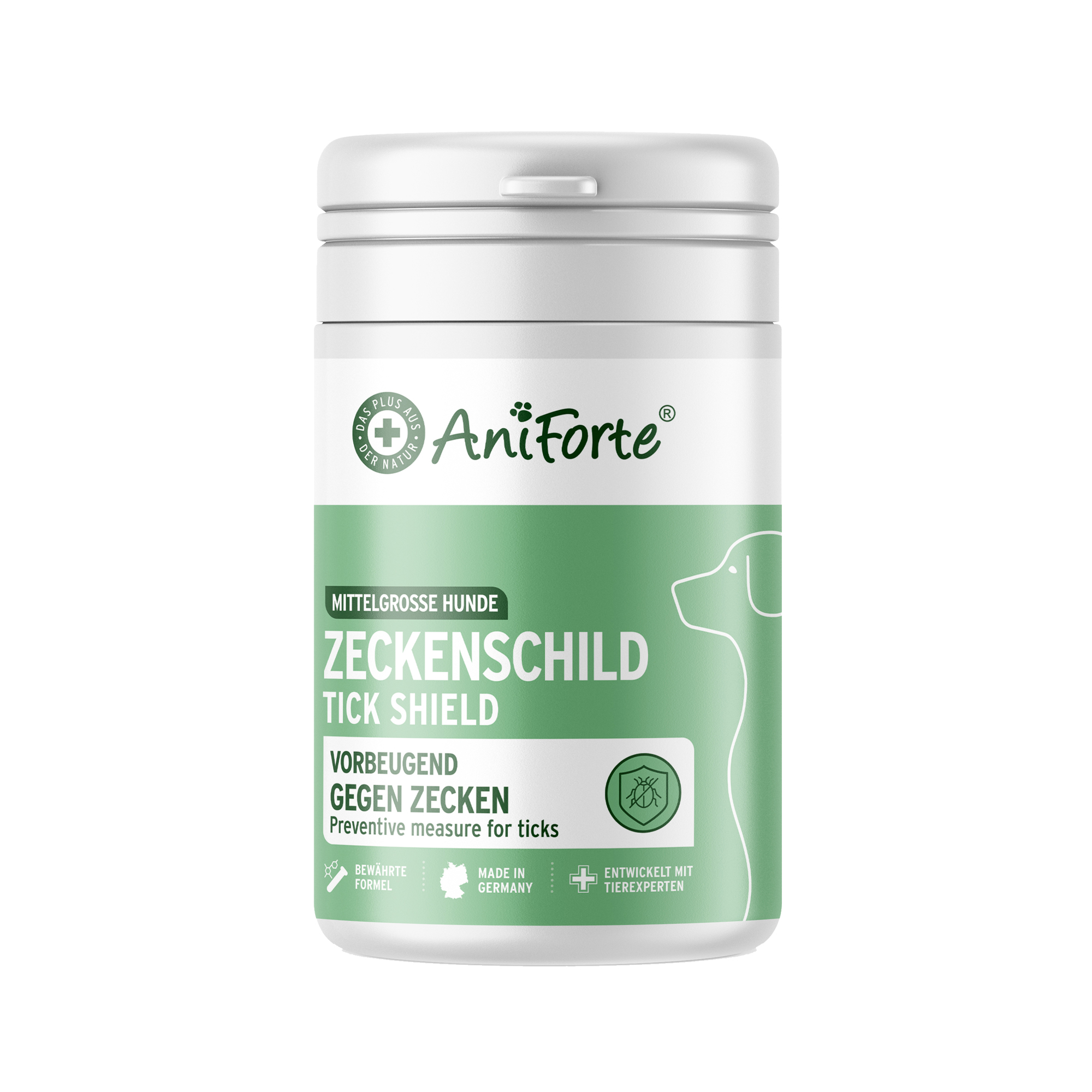 AniForte Tick Shield - Medium Dogs - 60 capsules