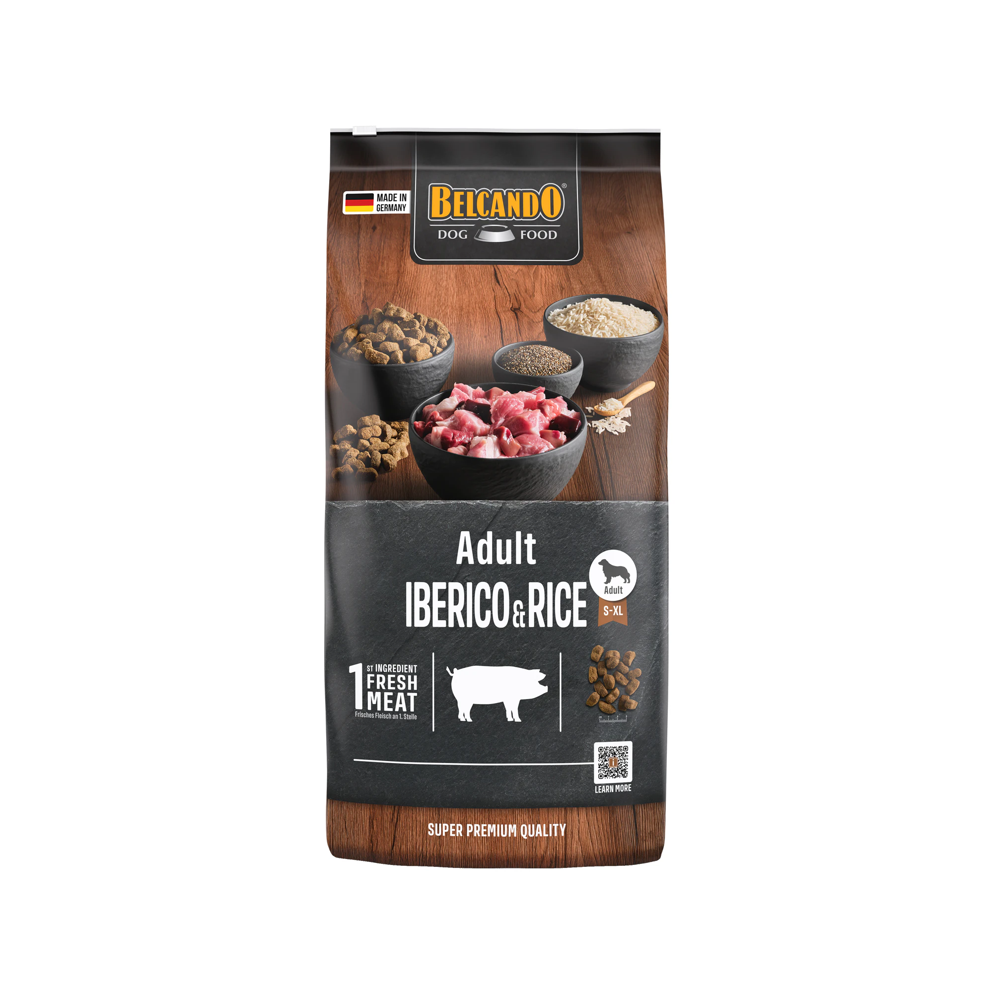Belcando Adult - Iberico & Riso - 12,5 kg