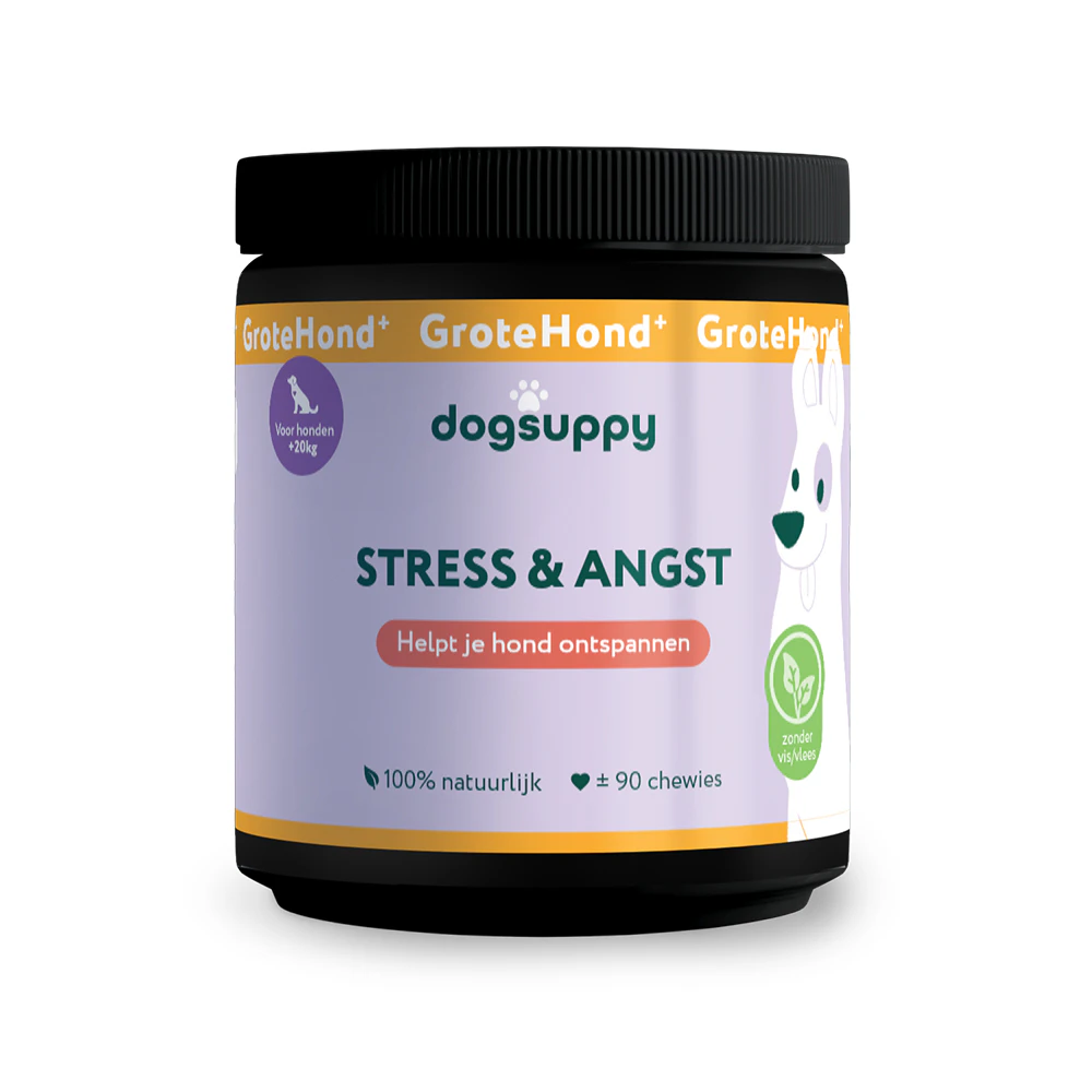 DogSuppy Anti-Stress & Angst Große Hunde (mit Insekten) - 90 Stück