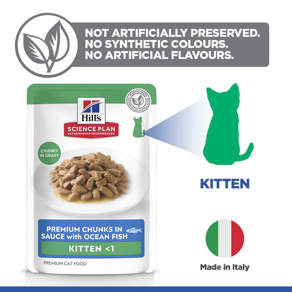 Hill's Science Plan - Kitten - Seafish - Meal Pouch