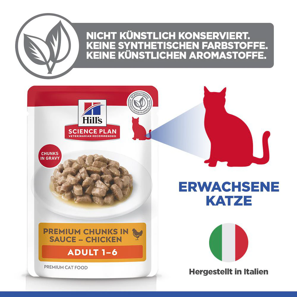 Hill's Science Plan Adult Katzenfutter - Frischebeutel - Chicken/Poultry