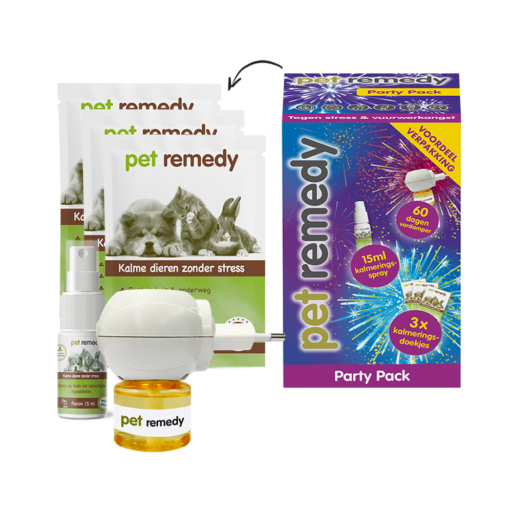 Pet Remedy Party Pack Peur des feux d'artifice