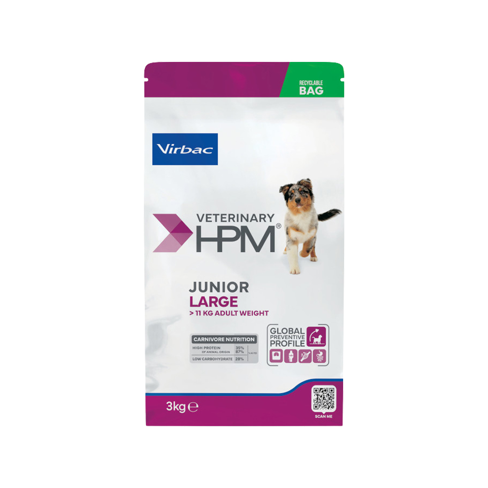 Veterinary HPM - Junior Dog - Large Hundefutter