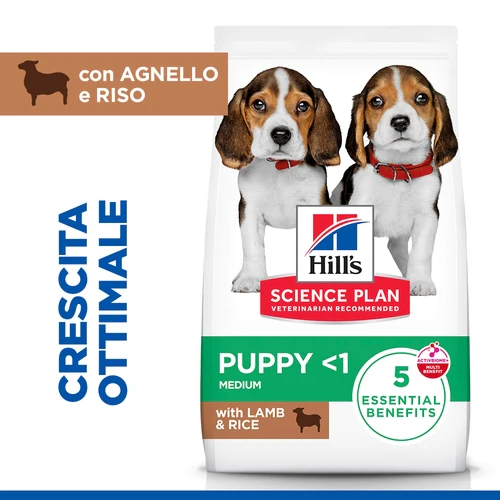 Hill's Science Plan - Puppy - Medium - Agnello e Riso