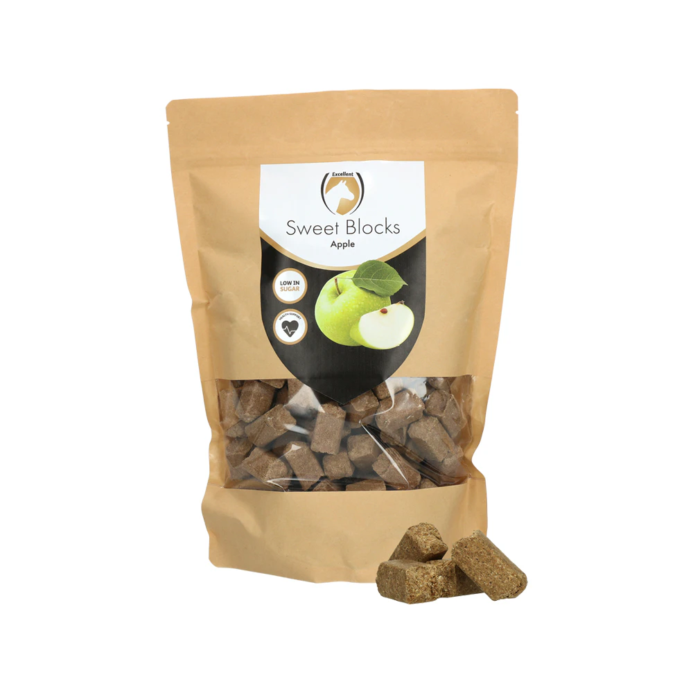 Excellent Horse Sweet Blocks Apple 1 kg