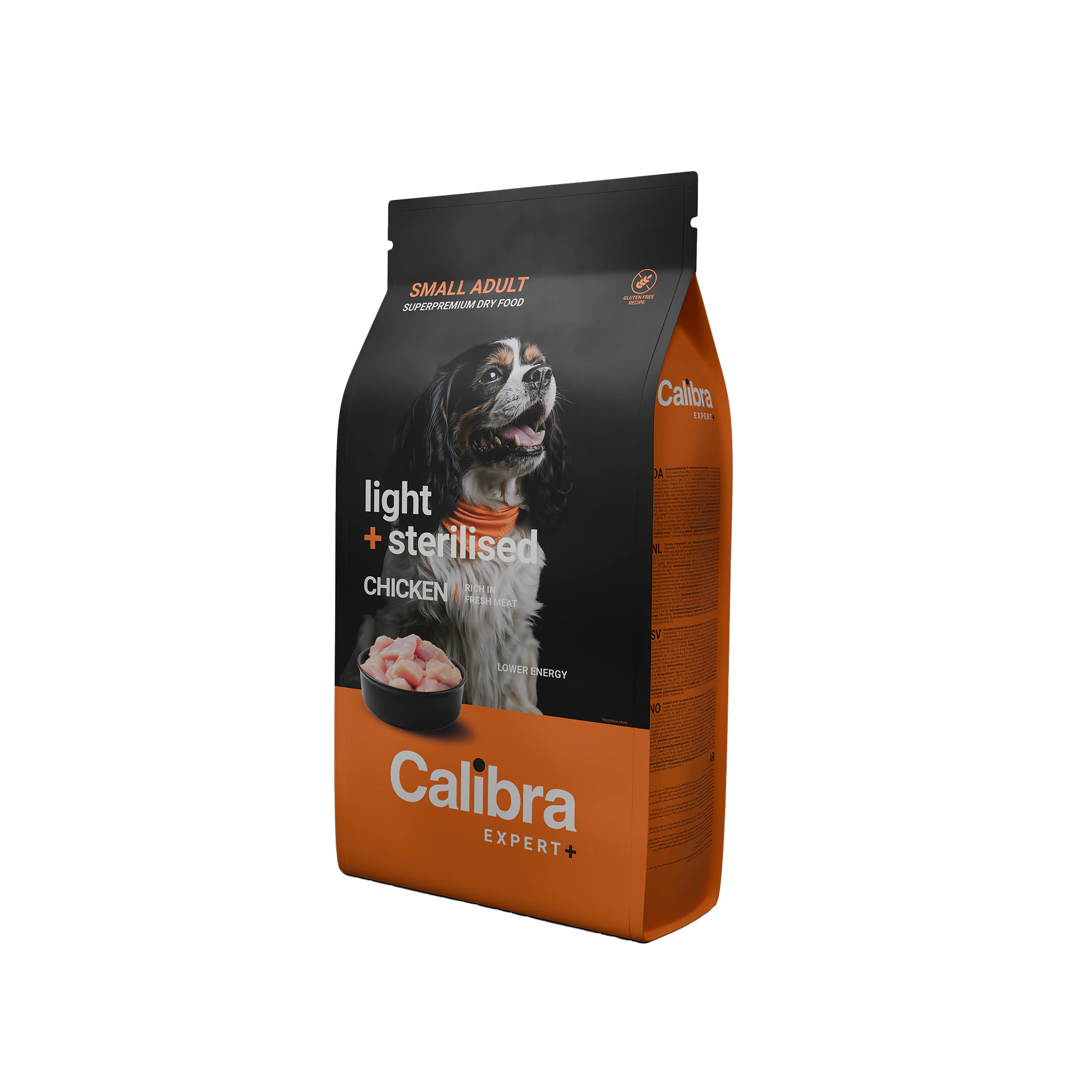 Calibra Dog Expert+ Adult Small Light & Sterilised - Pollo - 1,5 kg