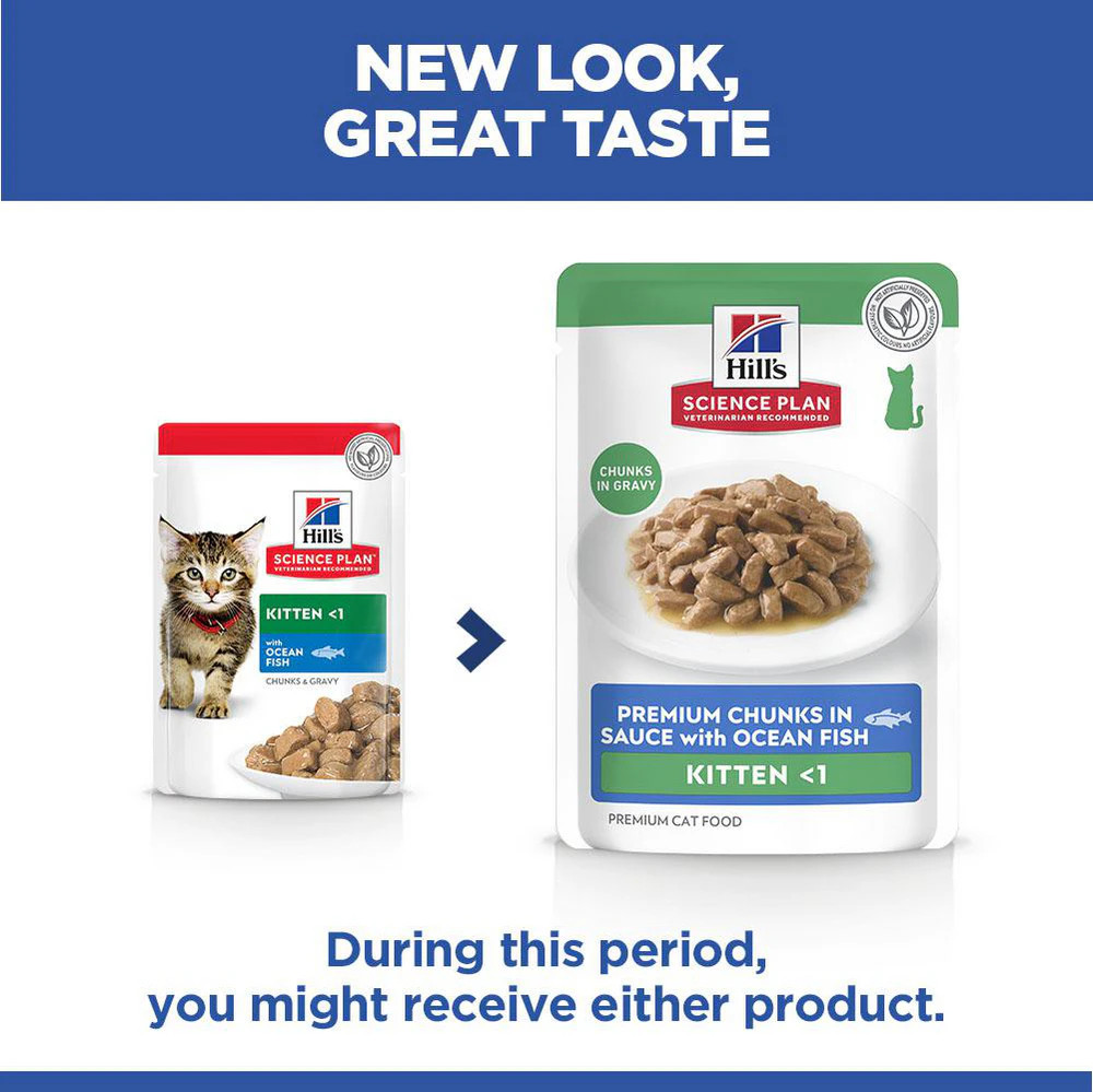 Hill's Science Plan - Kitten - Seafish - Meal Pouch