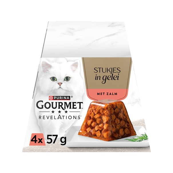 Gourmet Revelations Morceaux en Gelée - 4 x 57 g