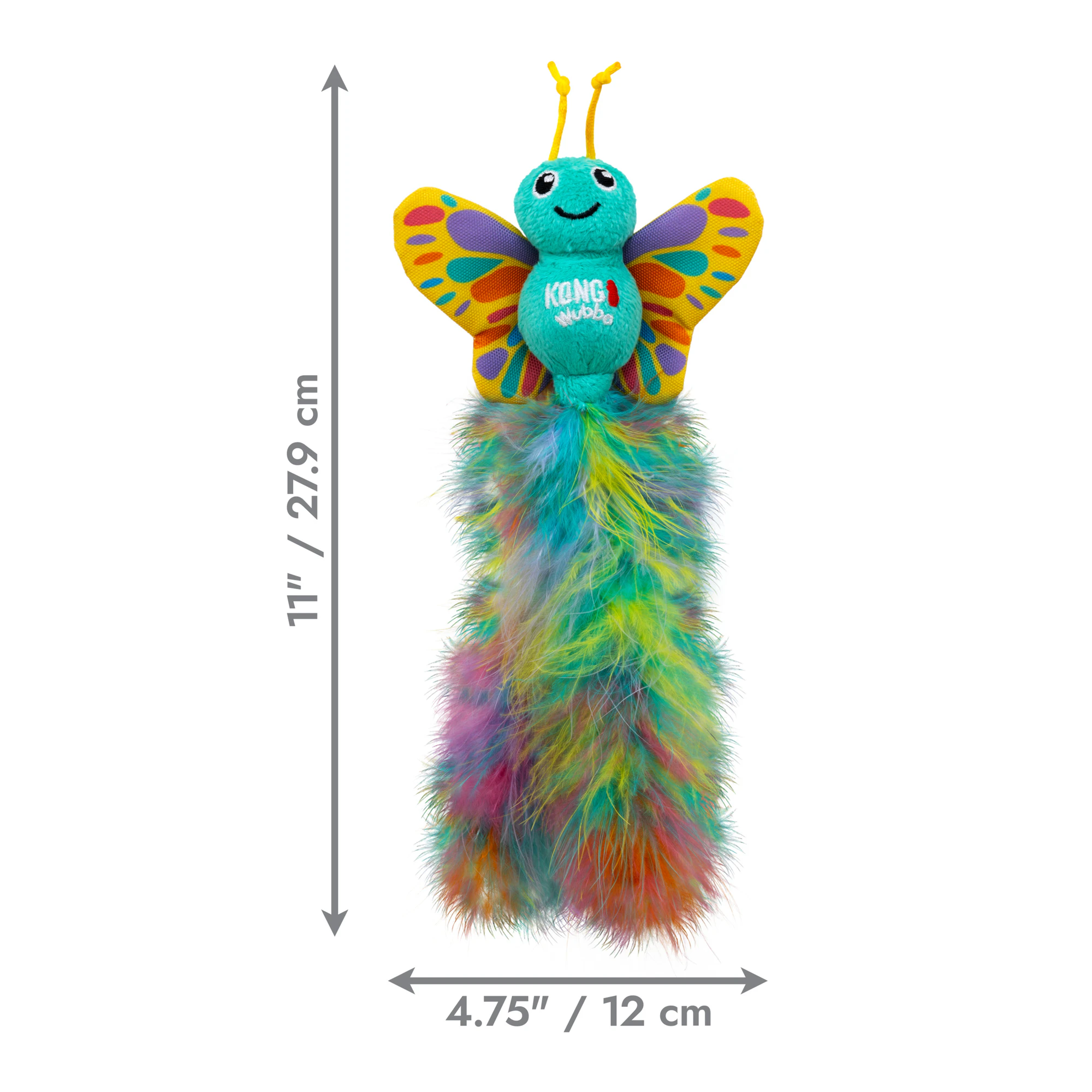 KONG Cat Wubba Butterfly
