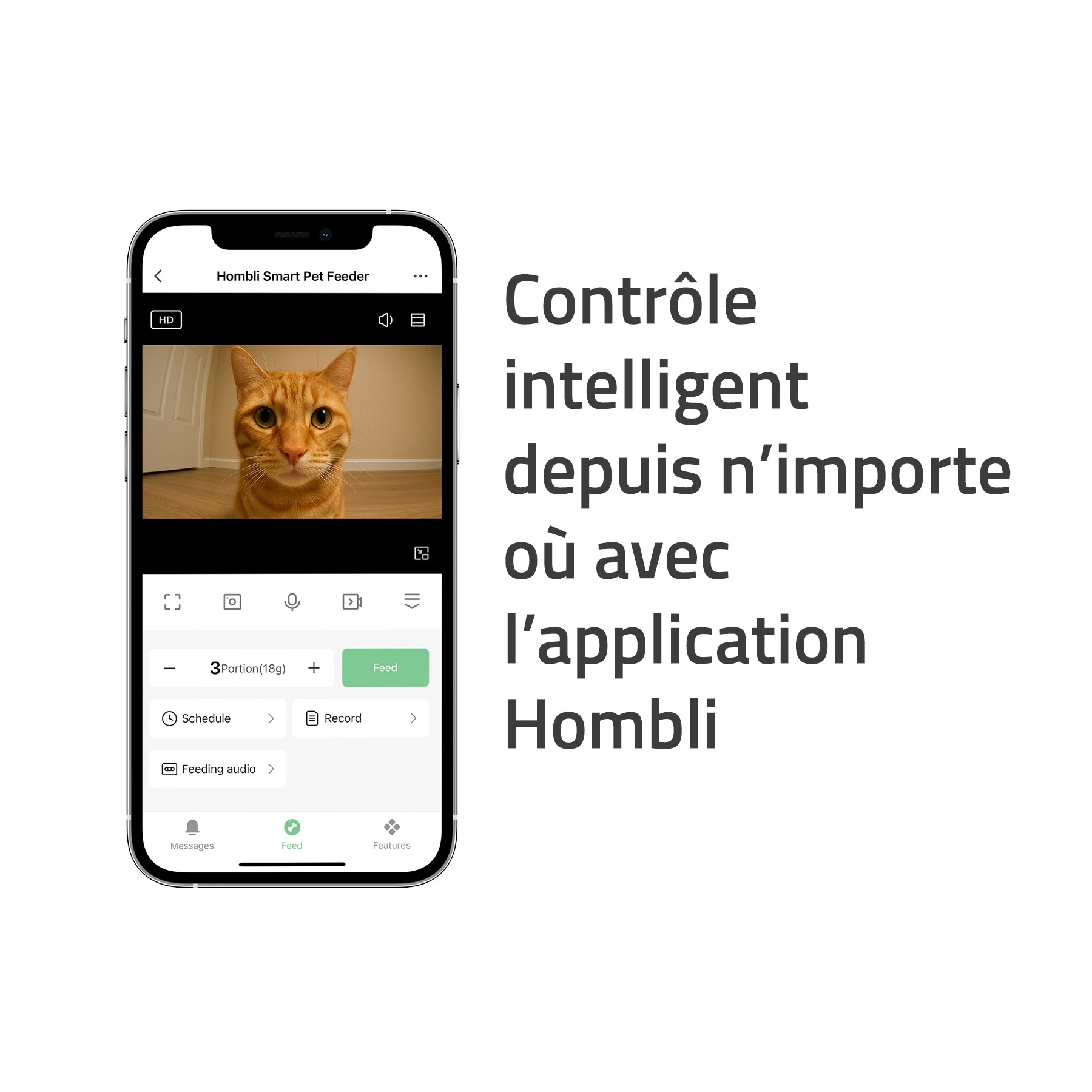 Hombli Smart Distributeur de nourriture