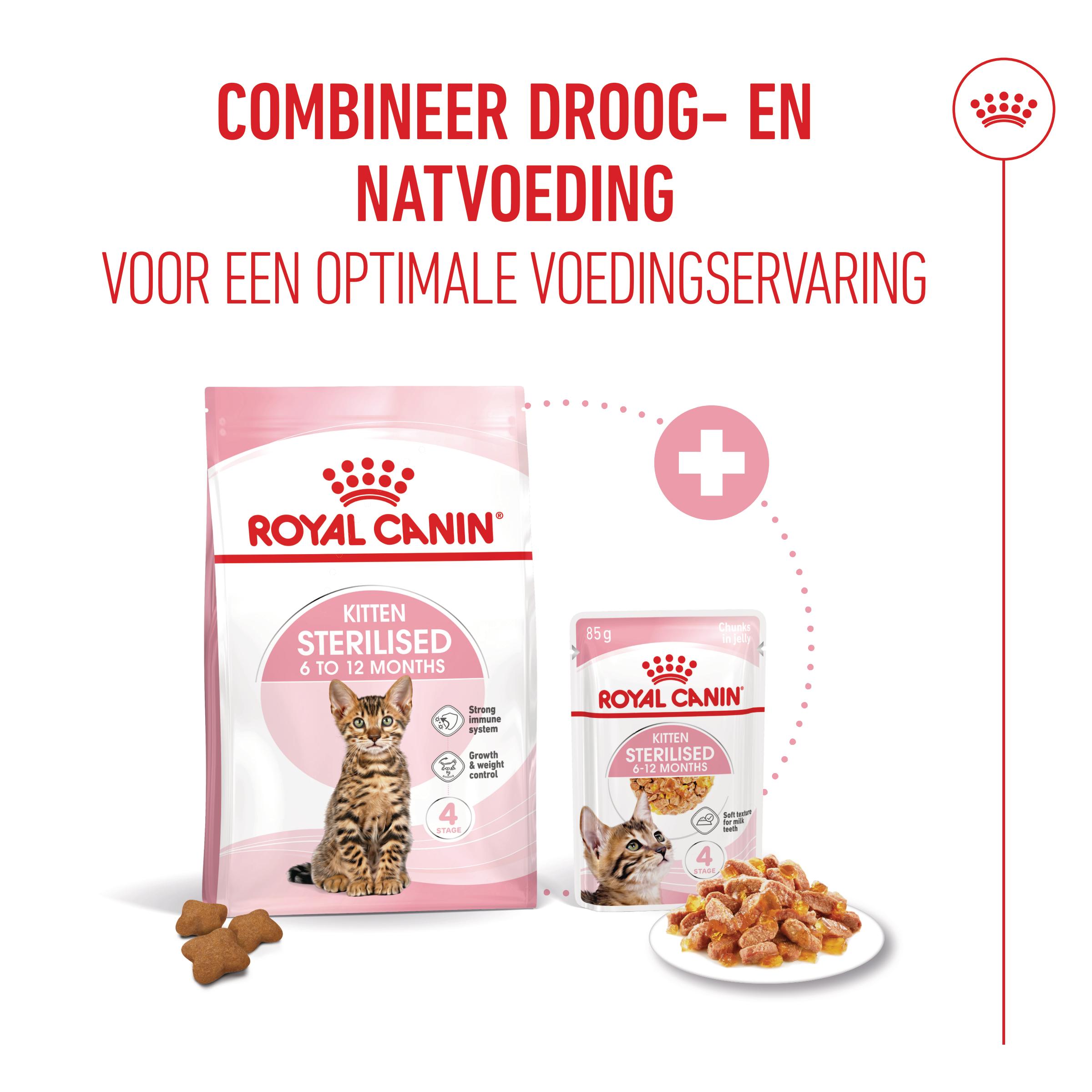 Royal Canin Kitten Sterilised in Jelly - Maaltijdzakje