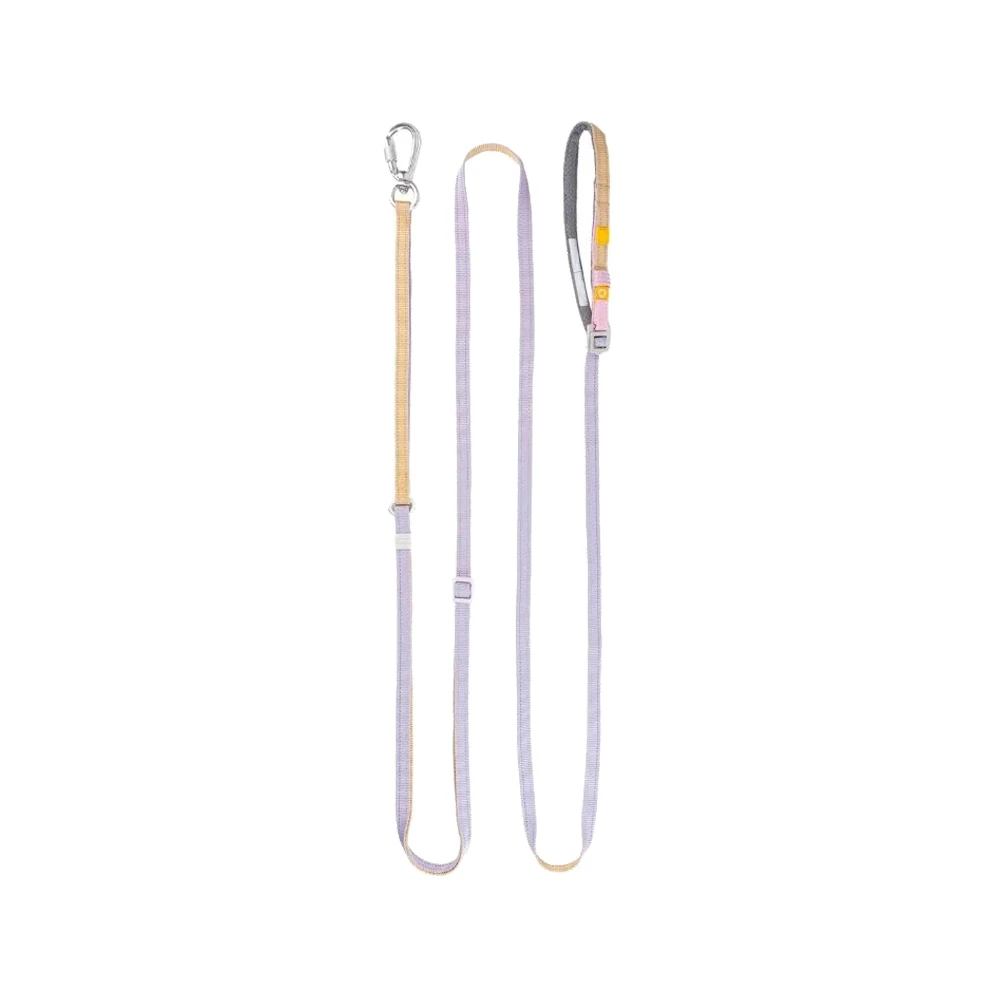Woolly Wolf Multi-use Leash Thin - Lavender Mix