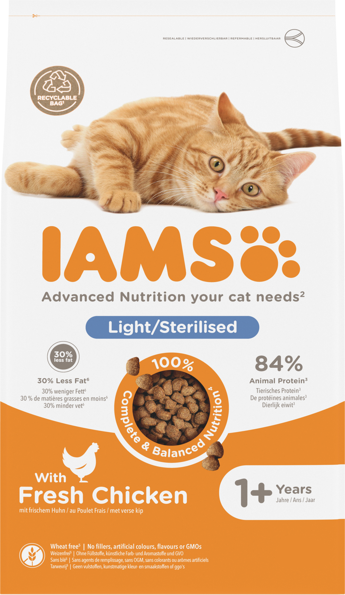 Iams hotsell sterilised cat