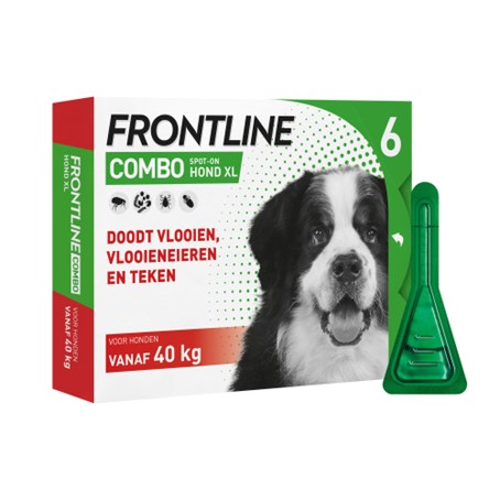 Frontline Combo Hond XL (40-60 kg) - 2 x 6  pipetten