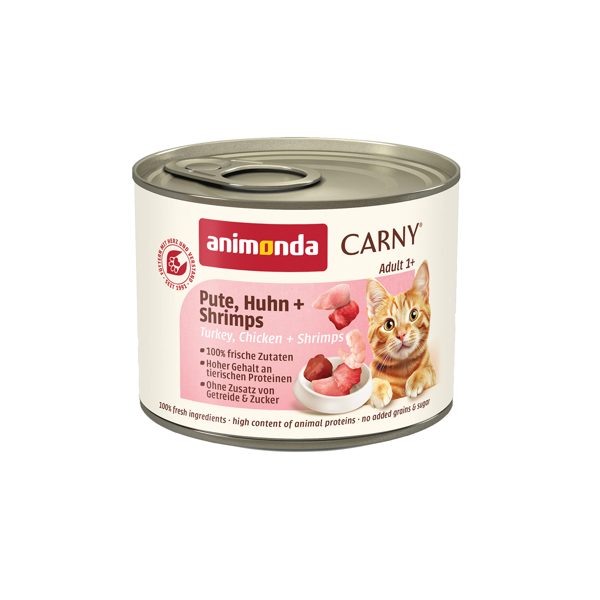 Animonda Carny Adult - Kalkun med Kylling og Rejer - 6 x 200 g