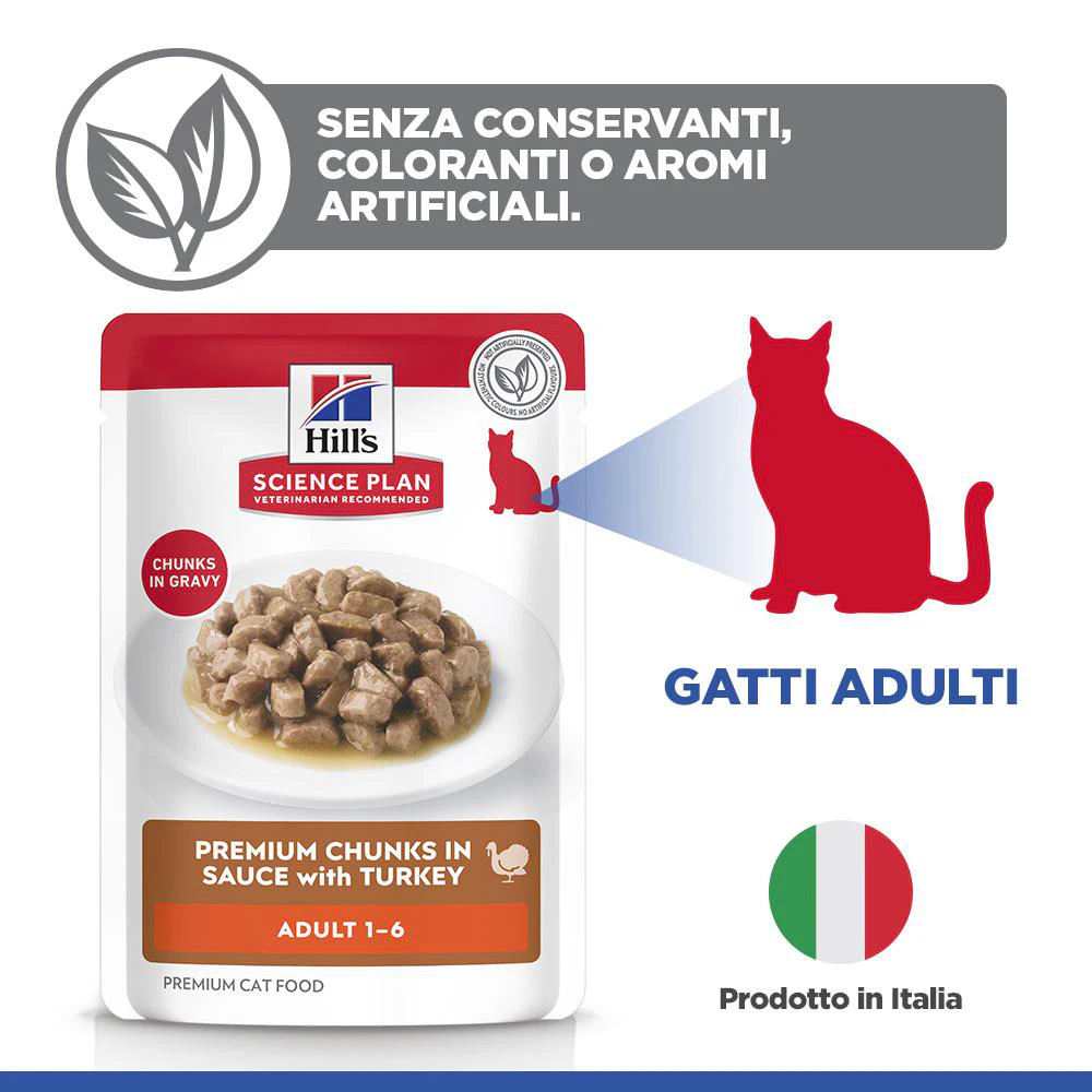 Hill's Science Plan Adult - Tacchino - Bustina pasto