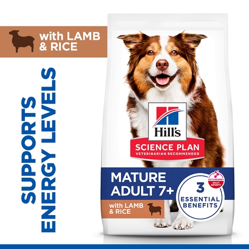 Hill's Science Plan - Medium - Mature Adult 7+ - Lamb & Rice