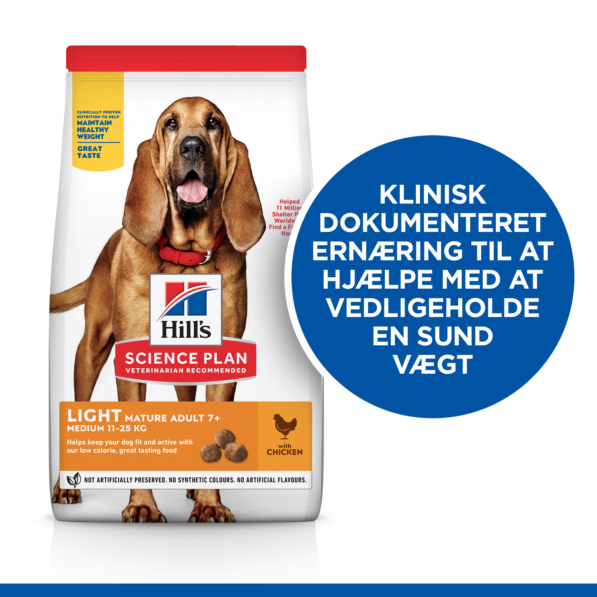 Hill's Science Plan - Ældre/voksen Light - Medium