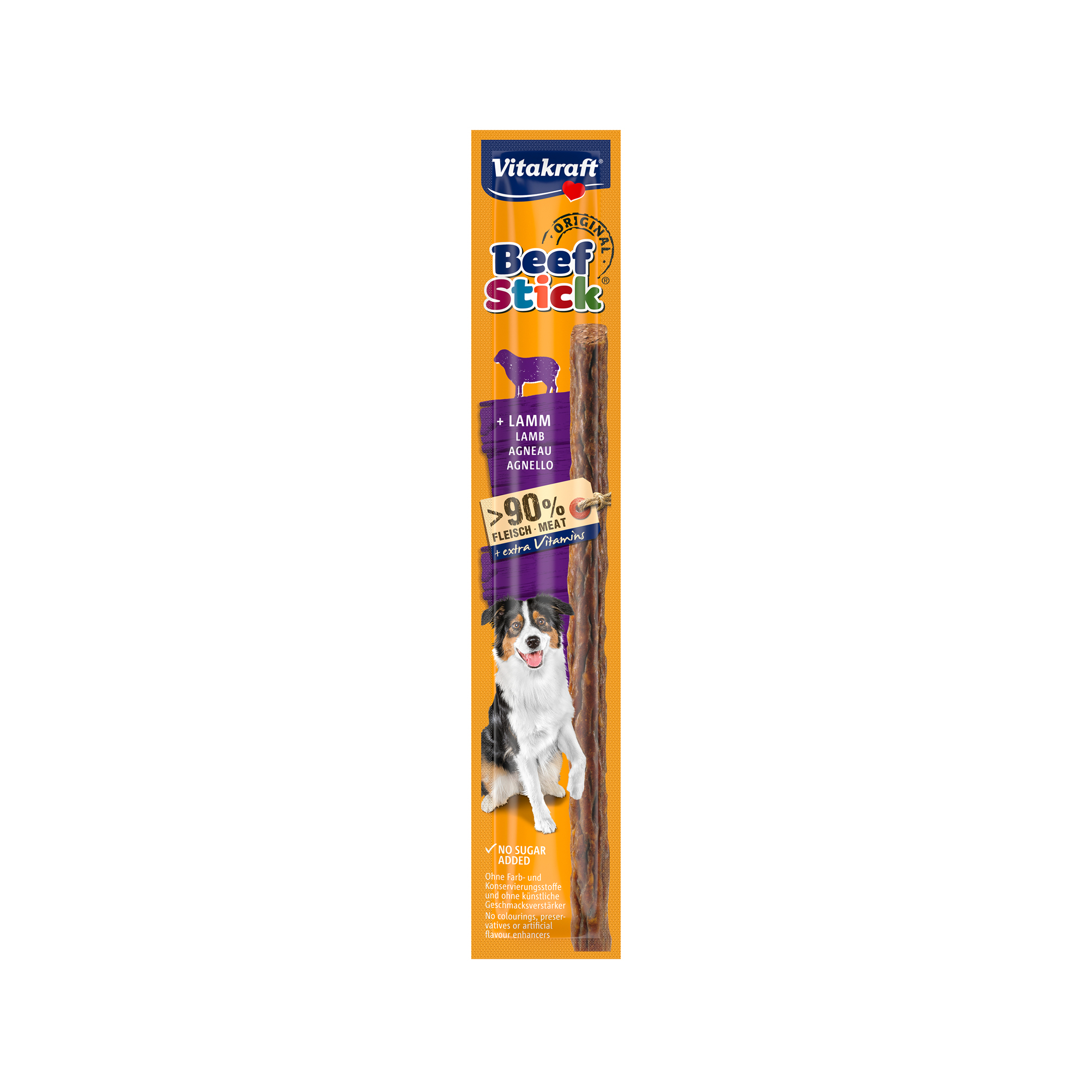 Vitakraft Beef Stick Original Lamm - 10 Stück