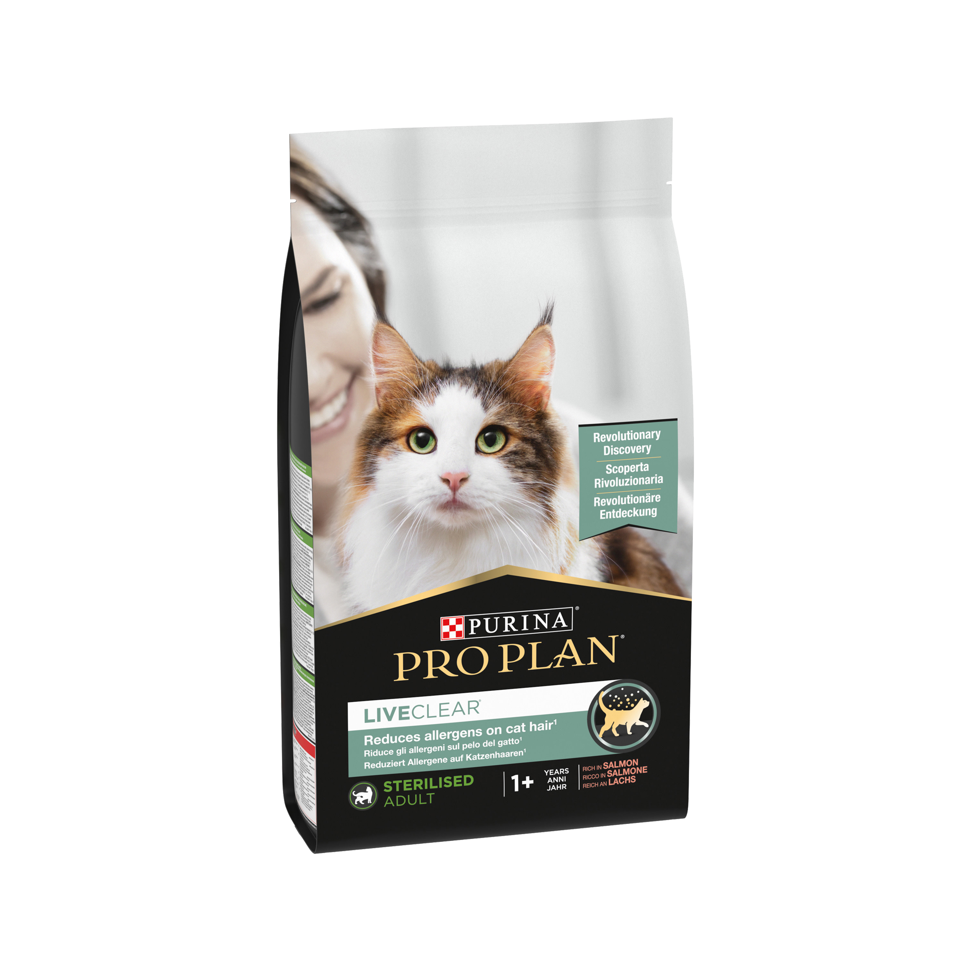 Purina Pro Plan LiveClear Sterilised Cat Food Adult 1+ years - Salmon