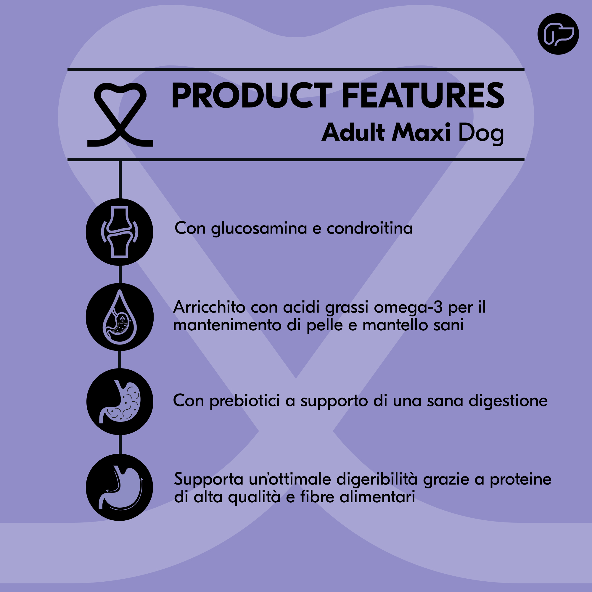 Vetality Adult Maxi - Cibo per Cani