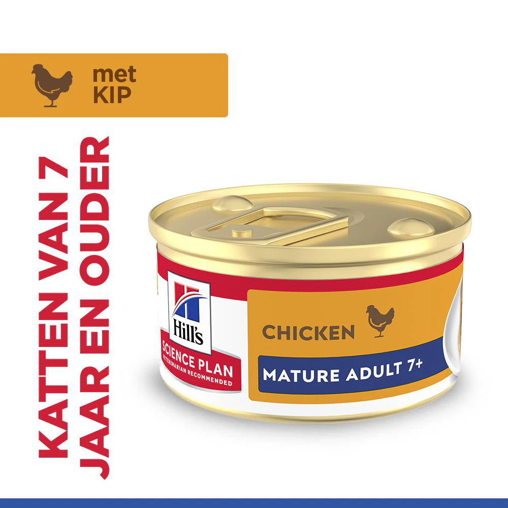 Hill's Science Plan Feline Mature Adult Premium Mousse - Kip