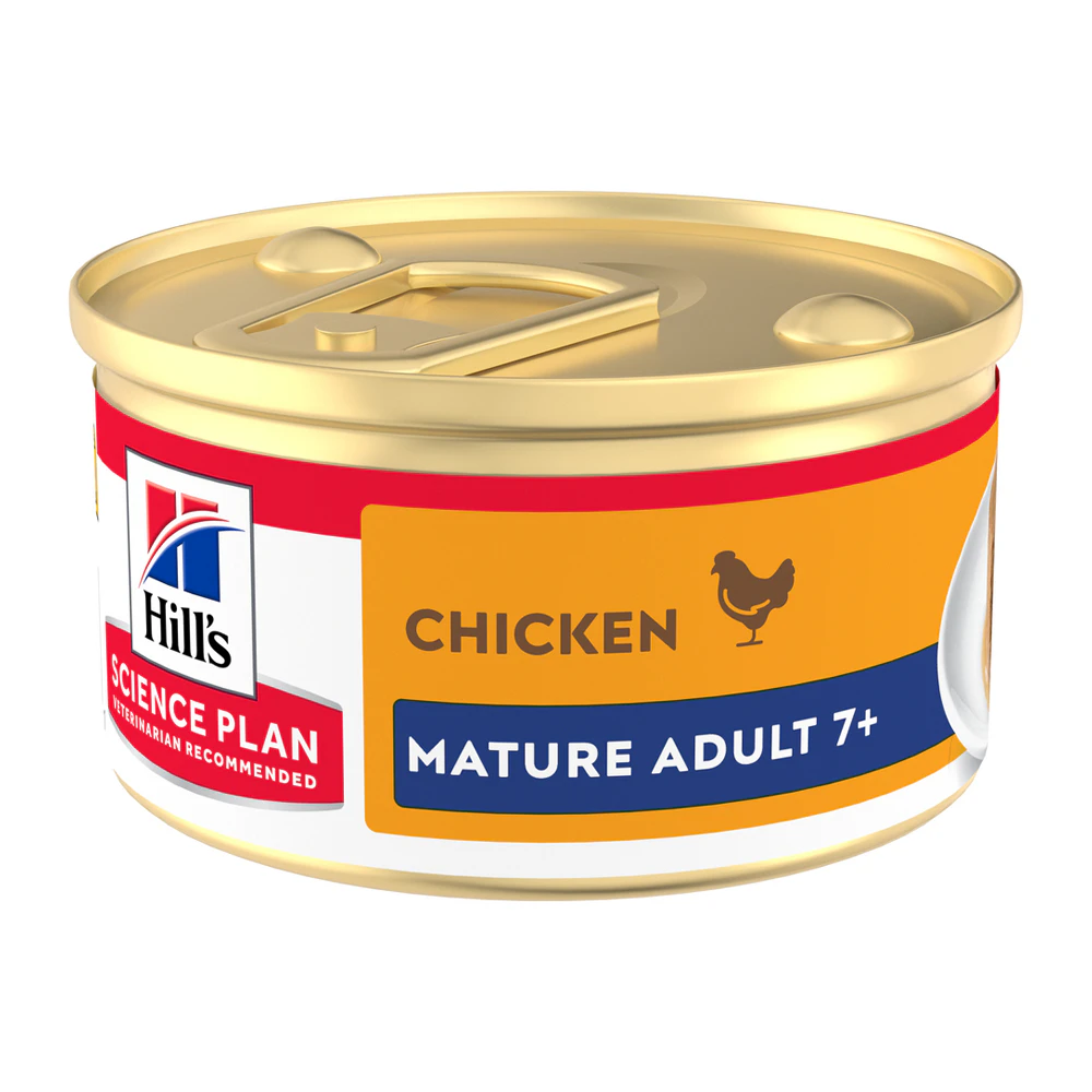 Hill's Science Plan Feline Mature Adult Premium Mousse - Kurczak