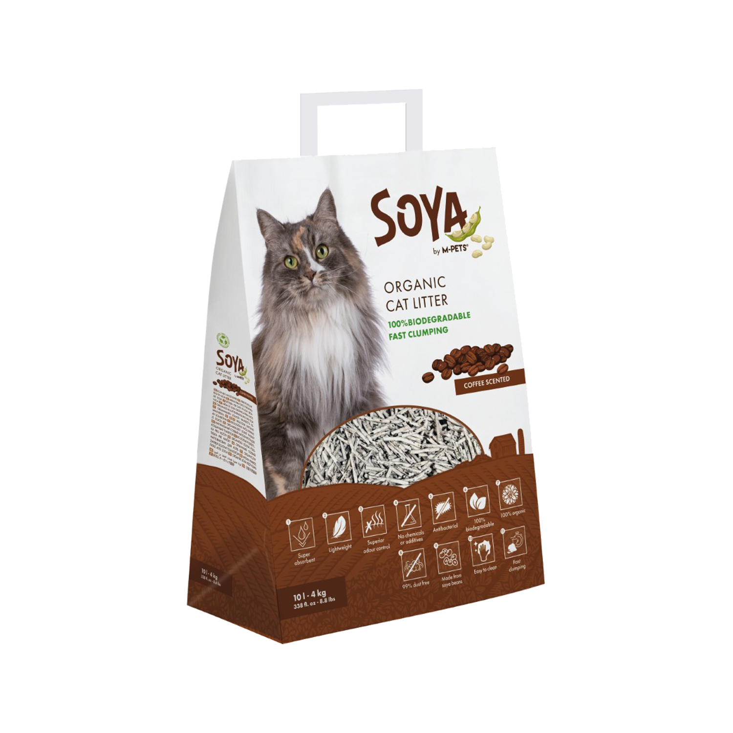 M-PETS Soya Cat Litter Organic
