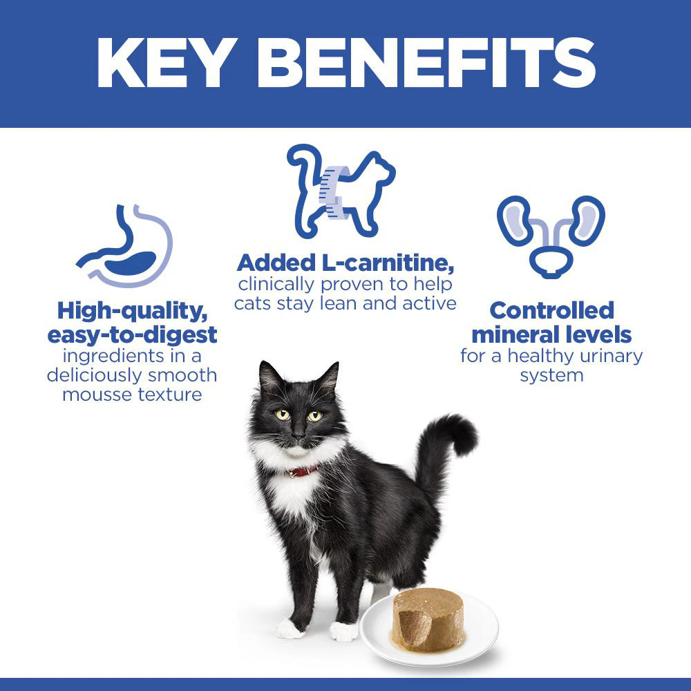 Hill's Science Plan Feline Sterilised Mature Adult Premium Mousse - Chicken