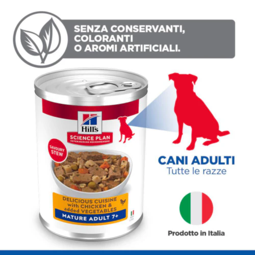 Hill's Science Plan - Mature Adult - Spezzatino - Pollo