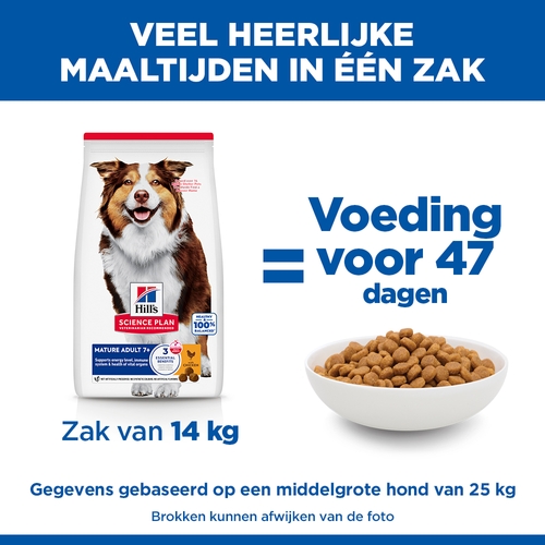 Hill's Science Plan Medium Mature Adult 7+ Kip