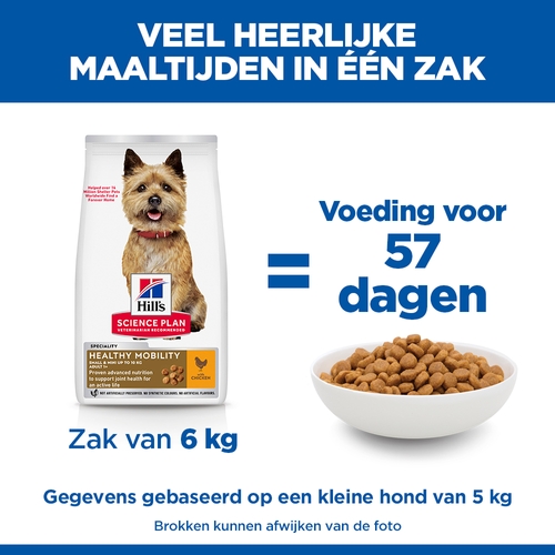 Hill's Science Plan Small & Mini - Healthy Mobility Adult - Kip