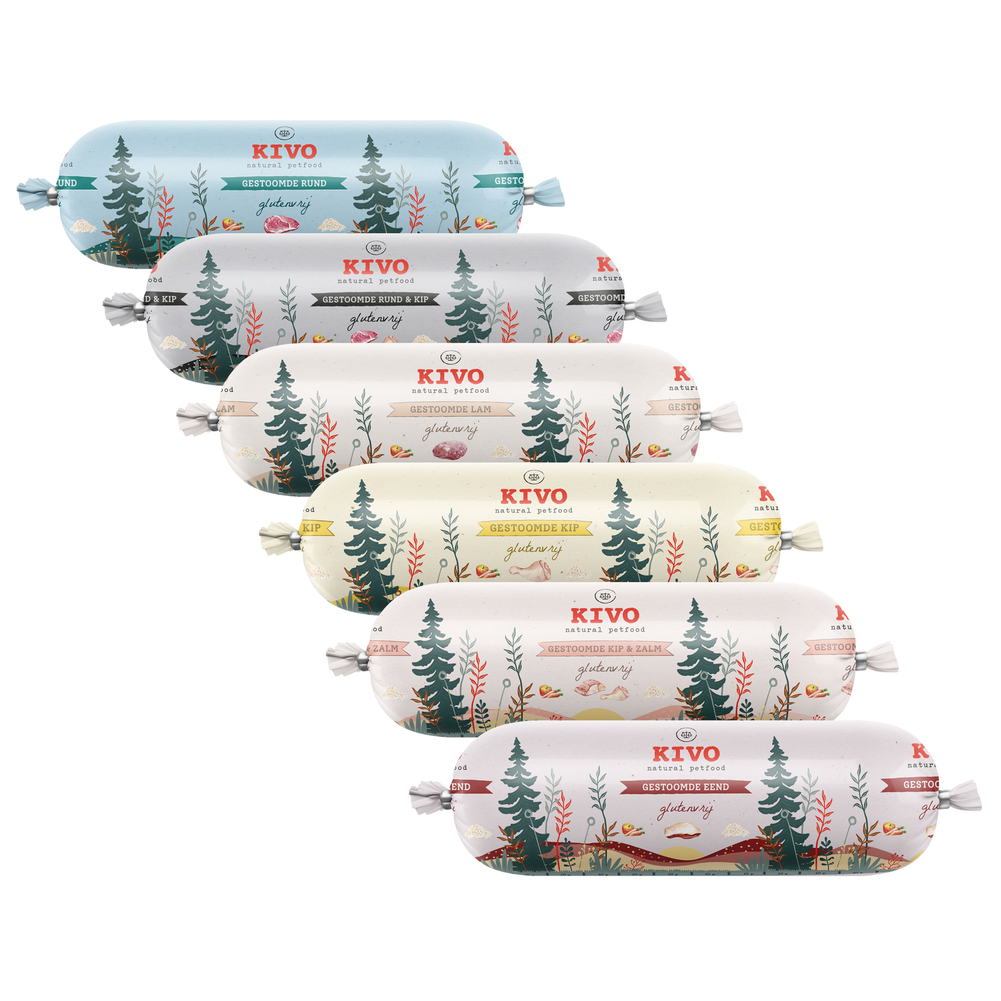 Kivo gedämpftes Futter