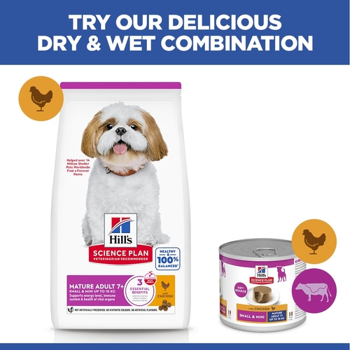 Hill's Science Plan Small & Mini - Mature Adult 7+ - Chicken