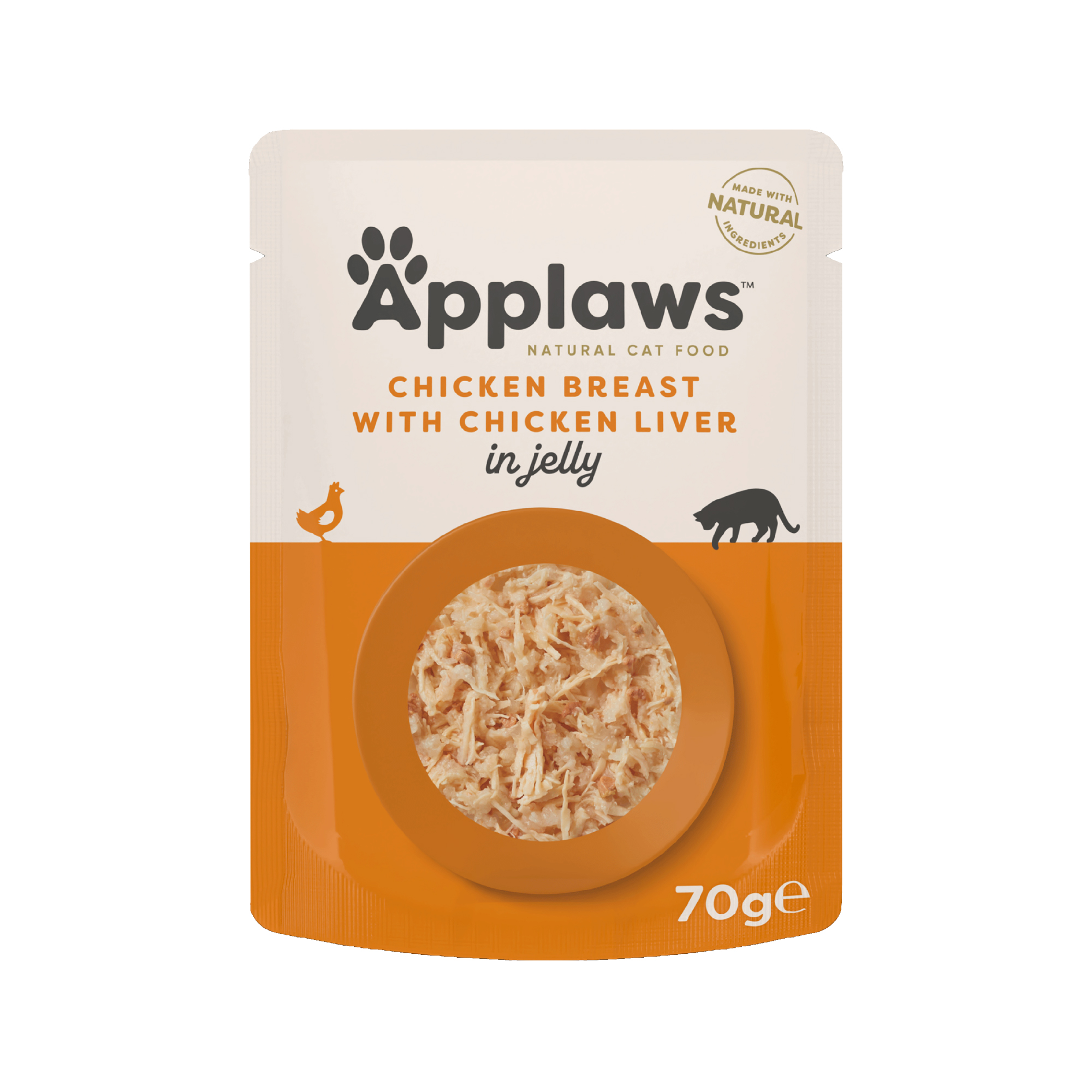 Applaws Cat - Chicken Breast & Liver in Jelly - 16 x 70 g